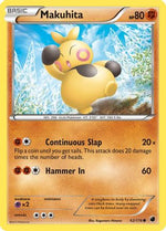 Makuhita 62/116 - Plasma Freeze Reverse Holofoil - Poke-Collect