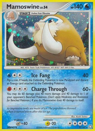 Mamoswine 9/146 - Legends Awakened Holofoil - Poke-Collect