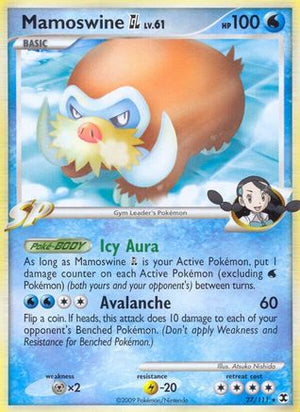 Mamoswine GL 27/111 - Rising Rivals Reverse Holofoil - Poke-Collect