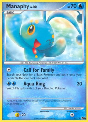 Manaphy 3/17 - POP Series 6 - Poke-Collect