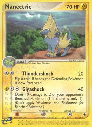 Manectric - 39/109 39/109 - Ruby and Sapphire - Poke-Collect