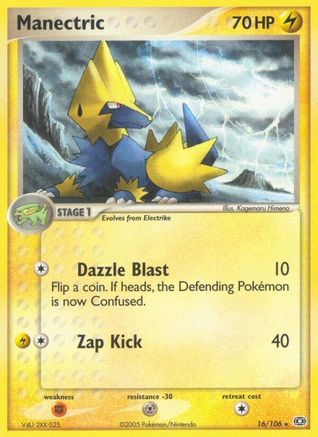 Manectric - 016/106 16/106 - Emerald - Poke-Collect