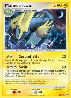 Manectric (22) 22/99 - Arceus Reverse Holofoil - Poke-Collect
