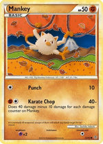 Mankey 53/95 - Unleashed - Poke-Collect