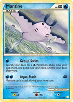 Mantine 45/123 - HeartGold SoulSilver Reverse Holofoil - Poke-Collect