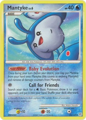 Mantyke 55/130 - Diamond and Pearl - Poke-Collect