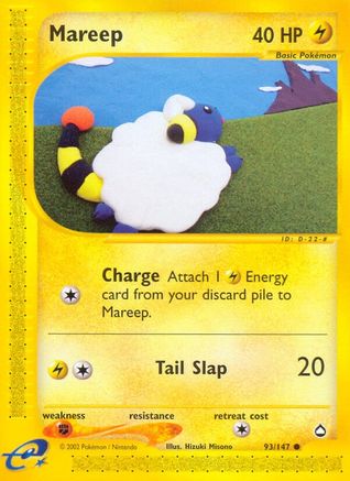 Mareep 93/147 - Aquapolis - Poke-Collect