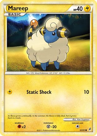 Mareep 63/95 - Call of Legends Reverse Holofoil - Poke-Collect