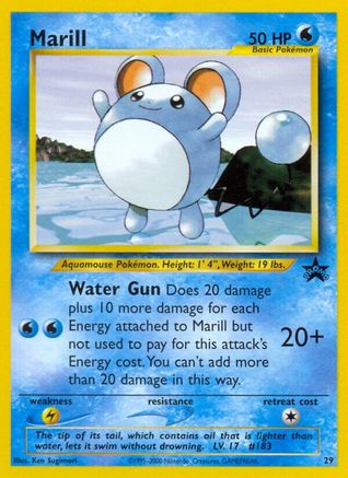 Marill 29/53 - WoTC Promo - Poke-Collect