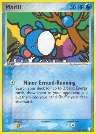 Marill 68/109 - Team Rocket Returns Reverse Holofoil - Poke-Collect
