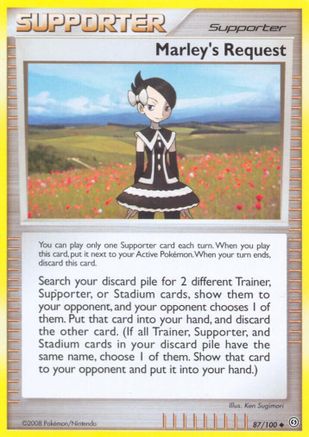 Marley's Request 87/100 - Stormfront Reverse Holofoil - Poke-Collect