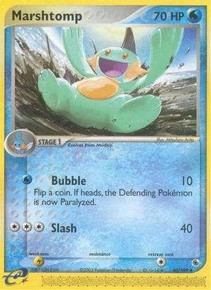 Marshtomp - 40/109 40/109 - Ruby and Sapphire - Poke-Collect