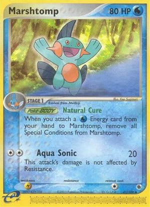 Marshtomp - 41/109 41/109 - Ruby and Sapphire - Poke-Collect