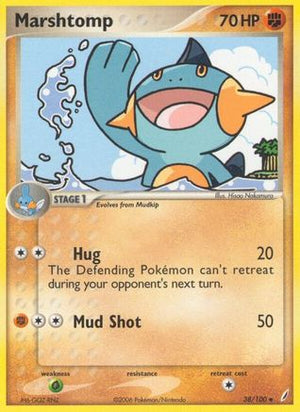 Marshtomp - 038/100 38/100 - Crystal Guardians - Poke-Collect