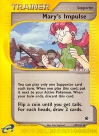 Mary's Impulse 142/165 - Expedition - Poke-Collect