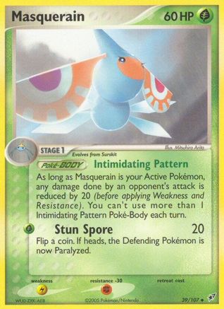 Masquerain 39/107 - Deoxys - Poke-Collect