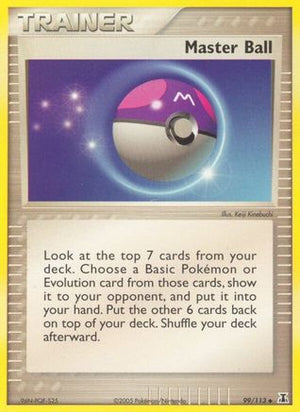 Master Ball 99/113 - Delta Species - Poke-Collect