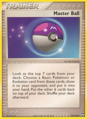 Master Ball 78/108 - Power Keepers - Poke-Collect