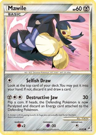 Mawile 64/95 - Call of Legends Reverse Holofoil - Poke-Collect
