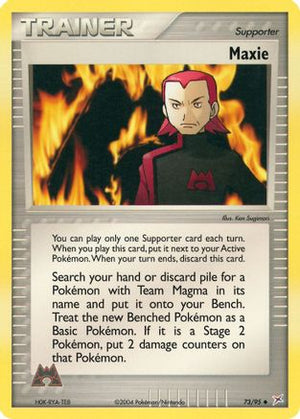 Maxie 73/95 - Team Magma vs Team Aqua Reverse Holofoil - Poke-Collect