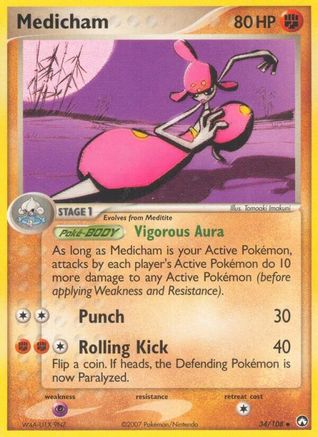 Medicham 34/108 - Power Keepers - Poke-Collect