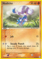 Meditite - 66/101 66/101 - Hidden Legends - Poke-Collect