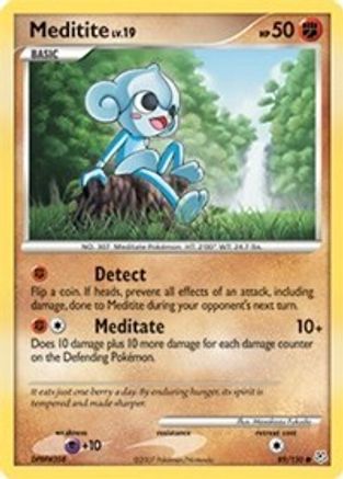 Meditite 89/130 - Diamond and Pearl - Poke-Collect