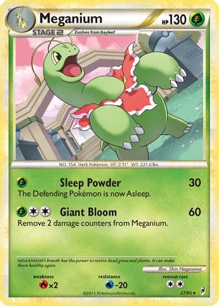 Meganium 27/95 - Call of Legends - Poke-Collect