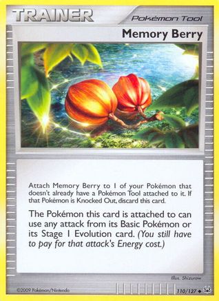 Memory Berry 110/127 - Platinum - Poke-Collect
