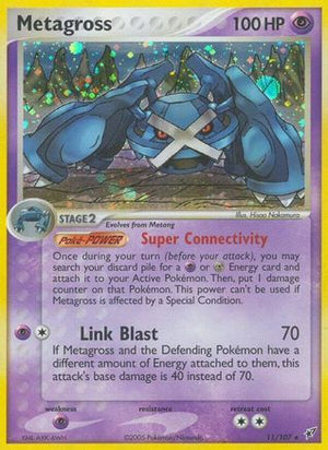 Metagross 11/107 - Deoxys Holofoil - Poke-Collect