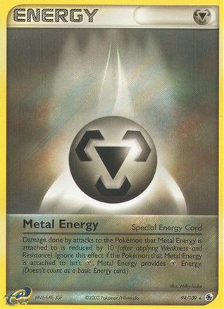 Metal Energy (Special) 94/109 - Ruby and Sapphire Reverse Holofoil - Poke-Collect