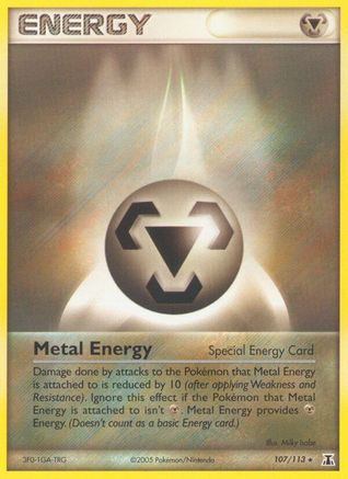 Metal Energy (Special) 107/113 - Delta Species Reverse Holofoil - Poke-Collect