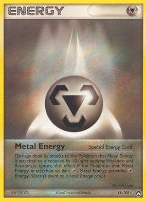 Metal Energy (Special) 88/108 - Power Keepers Reverse Holofoil - Poke-Collect