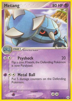 Metang - 43/101 43/101 - Hidden Legends - Poke-Collect