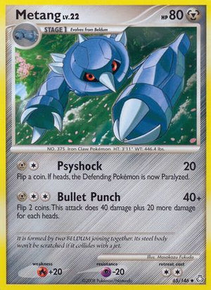 Metang (65) 65/146 - Legends Awakened Reverse Holofoil - Poke-Collect