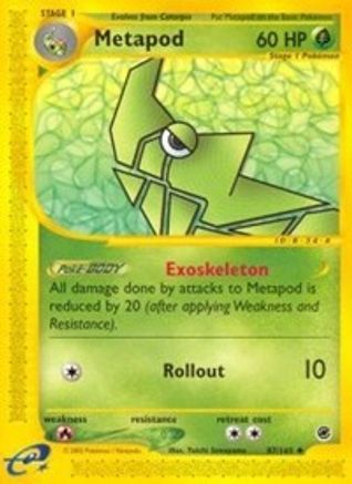 Metapod 87/165 - Expedition - Poke-Collect