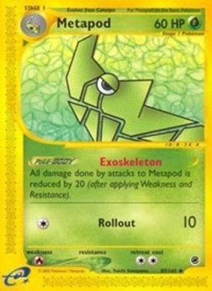 Metapod 87/165 - Expedition - Poke-Collect