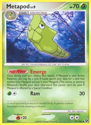 Metapod 47/106 - Great Encounters - Poke-Collect