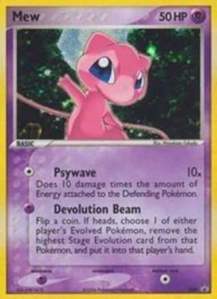 Mew - 040 (Trainer's Challenge Set) 40/40 - Nintendo Promos Holofoil - Poke-Collect