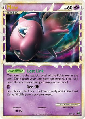 Mew (Prime) 97/102 - Triumphant Holofoil - Poke-Collect