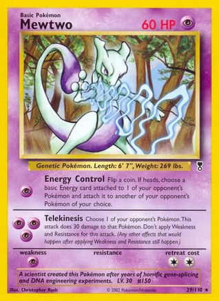 Mewtwo 29/110 - Legendary Collection Reverse Holofoil - Poke-Collect