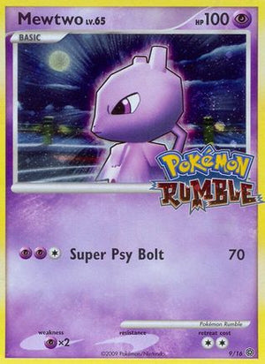 Mewtwo 9/16 - Rumble Holofoil - Poke-Collect