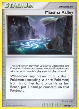 Miasma Valley 111/127 - Platinum Reverse Holofoil - Poke-Collect
