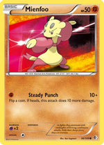 Mienfoo (86) 86/149 - Boundaries Crossed Reverse Holofoil - Poke-Collect