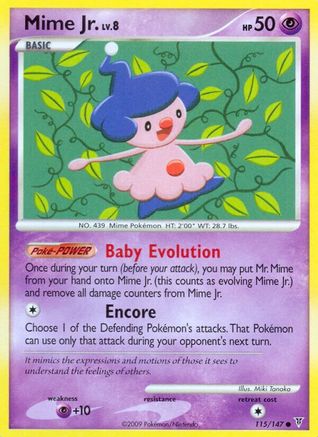 Mime Jr. 115/147 - Supreme Victors Reverse Holofoil - Poke-Collect