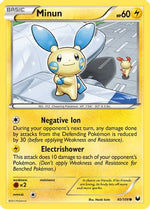 Minun 40/108 - Dark Explorers Reverse Holofoil - Poke-Collect