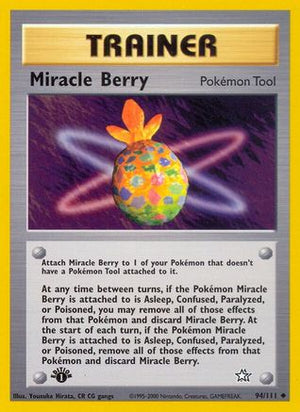 Miracle Berry 94/111 - Neo Genesis 1st Edition - Poke-Collect