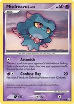 Misdreavus 91/130 - Diamond and Pearl Reverse Holofoil - Poke-Collect