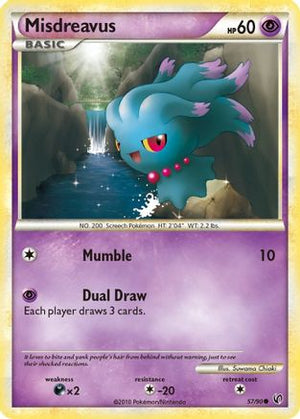 Misdreavus 57/90 - Undaunted - Poke-Collect