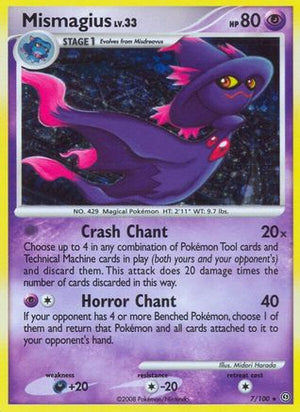 Mismagius 7/100 - Stormfront Holofoil - Poke-Collect